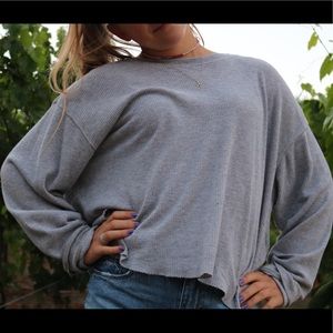 Brandy Melville grey long sleeve!